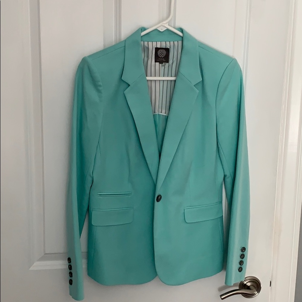 vince camuto mint blazer